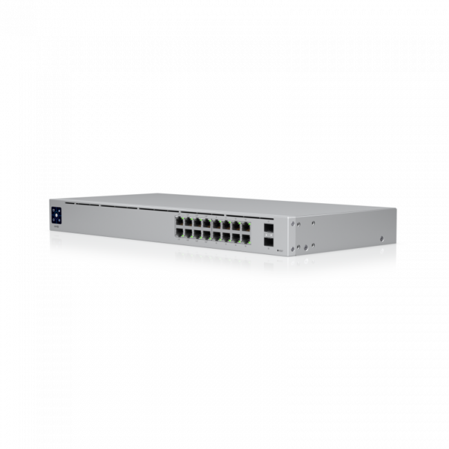 Коммутатор Ubiquiti USW-16-POE — для бизнеса и офиса