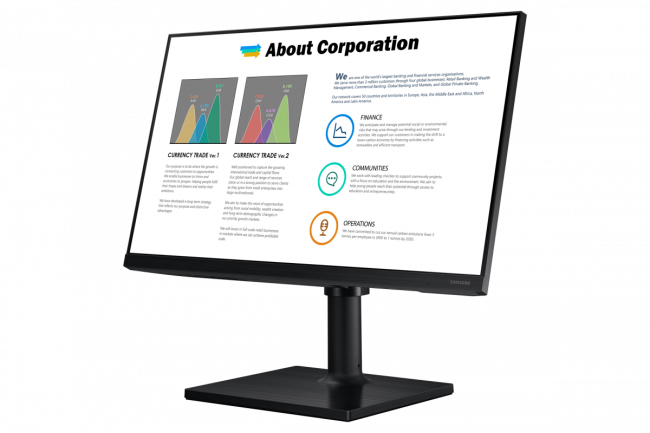 ЖК монитор Samsung F24T450FQI Samsung LF24T450FQIXCI