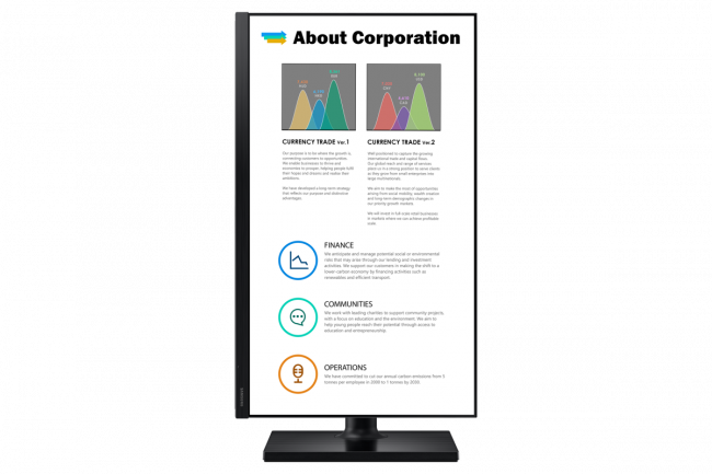 ЖК монитор Samsung F24T450FQI Samsung LF24T450FQIXCI