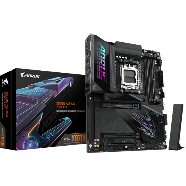 Материнская плата GIGABYTE X870E A PRO X — для бизнеса и офиса