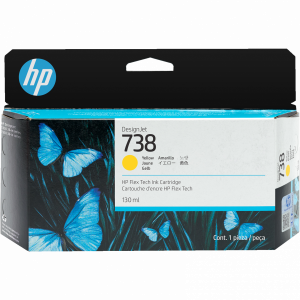 Картридж Картридж HP 738 130-ml 498N7A Yellow DesignJet Ink Cartridge
