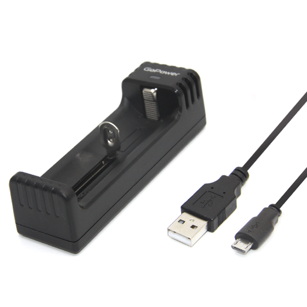 З/У для аккумуляторов GoPower LiCharger 2 Ni-MH/Ni-Cd/Li-ion/IMR 1 слот (1/100) З/У для аккумуляторов GoPower LiCharger 2 (00-00015361)