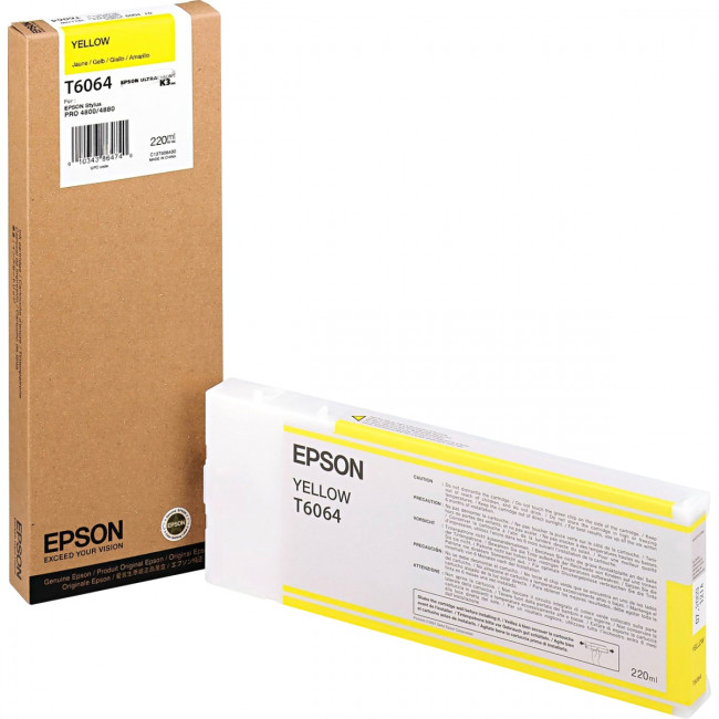 Картридж Epson C13T606400 — для бизнеса и офиса