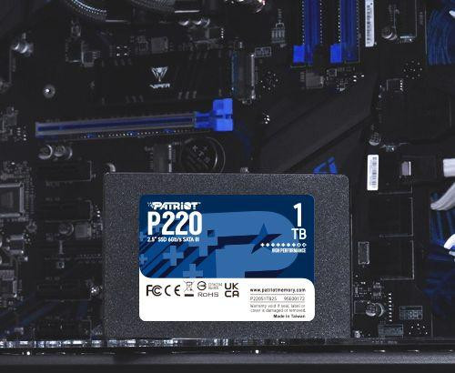 Накопитель SSD Patriot P220S1TB25 — для бизнеса и офиса