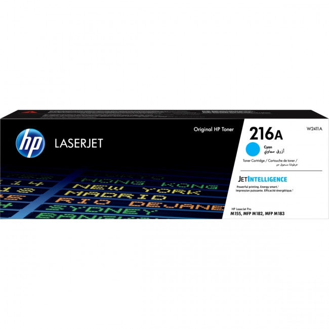 Тонер-картридж HP LaserJet 216A Cyan (W2411A)