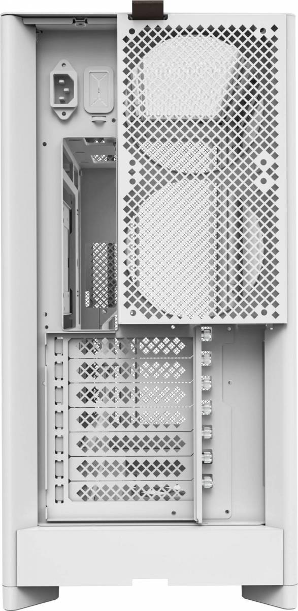 Корпус Montech HS01 WHITE — для бизнеса и офиса