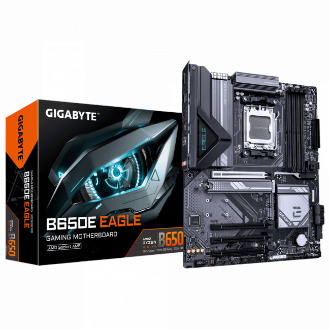 Материнская плата Gigabyte B650E EAGLE — для бизнеса и офиса Материнская плата Gigabyte B650E EAGLE — для бизнеса и офиса