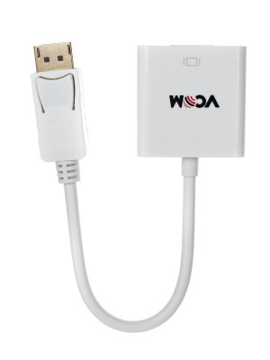 Кабель-переходник DisplayPort M ---> VGA F  0.15м VCOM <CG603> VCOM DisplayPort M ---> VGA F  0.15м