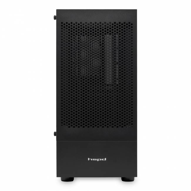 Корпус без блока питания HSPD M540-TGBK — для бизнеса и офиса