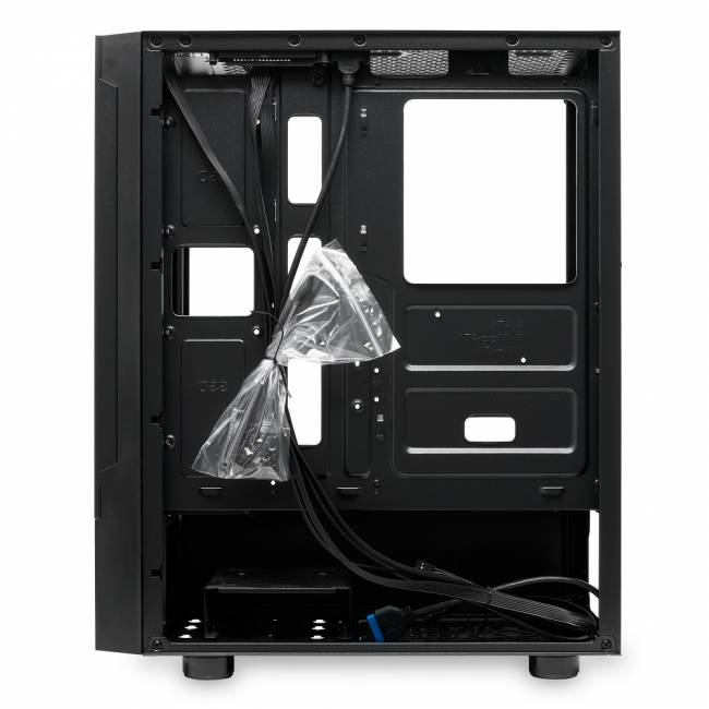 Корпус без блока питания HSPD M540-TGBK — для бизнеса и офиса
