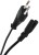 Кабель для аудио-видео техники IEC-320-C7 -- розетка EU, 2-pin <VDE>, VCOM <CE023-CU0.5-1.8>, 1,8m VCOM CE023-CU0.5-1.8M