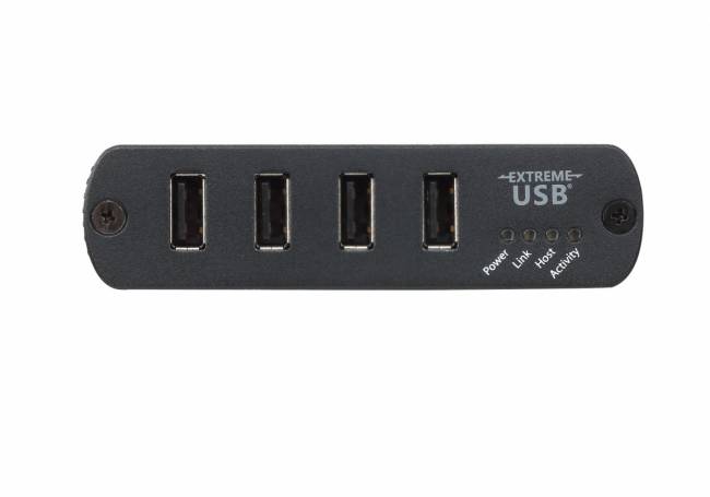 4-портовый USB 2.0-удлинитель по кабелю Cat.5 ATEN UEH4102 — для бизнеса и офиса 4-портовый USB 2.0-удлинитель по кабелю Cat.5 ATEN UEH4102 — для бизнеса и офиса