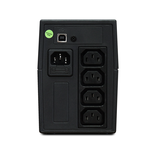 ИБП POWERMAN Back Pro 650 PLUS, линейно-интерактивный, 650ВА, 360Вт, 4 IEC320 C13 с резервным питанием, USB, батарея 12В 7 Ач 1 шт., 298мм х 101мм х 142мм, 4.3 кг. POWERMAN Back Pro 650I Plus — для бизнеса и офиса