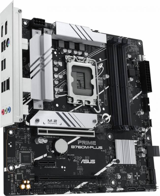 Материнская плата ASUS PRIME B760M-PLUS — для бизнеса и офиса