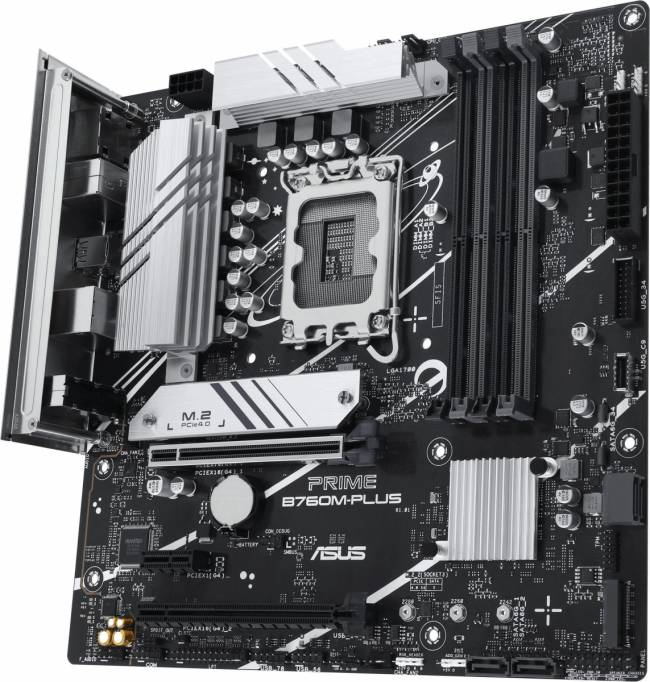Материнская плата ASUS PRIME B760M-PLUS — для бизнеса и офиса