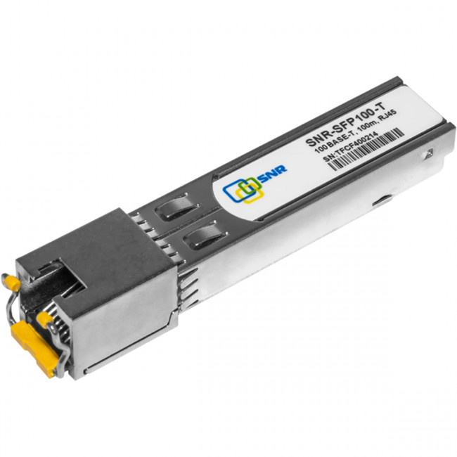 Модуль SNR SNR-SFP100-T — для бизнеса и офиса