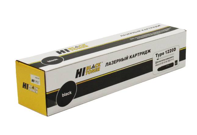 Тонер-картридж Hi-Black (HB-Type 1220D) для Ricoh Aficio 1015/1018/1018D, туба, 5,5K — для бизнеса и офиса