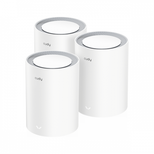 Wi-Fi Mesh-система Cudy M3000(3-Pack) — для бизнеса и офиса Wi-Fi Mesh-система Cudy M3000(3-Pack) — для бизнеса и офиса