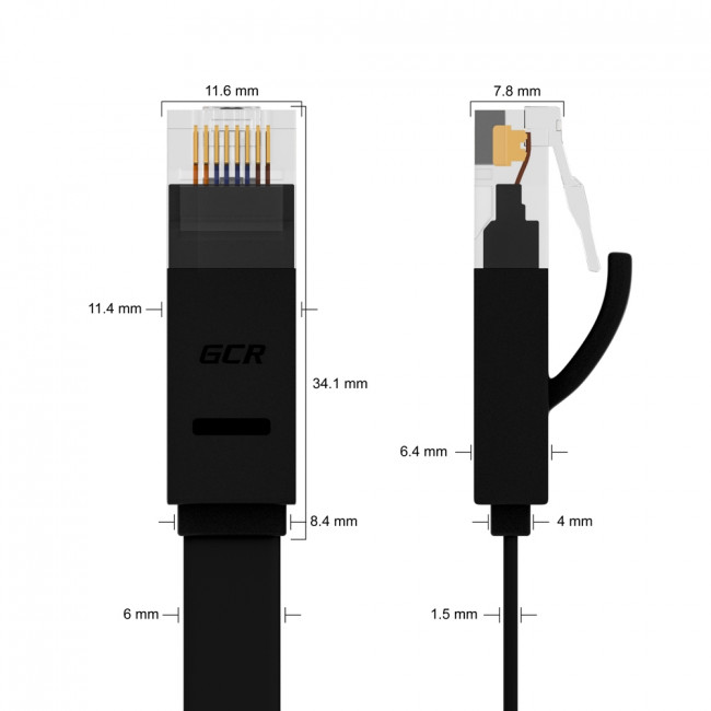 Greenconnect Патч-корд PROF плоский прямой 10.0m, UTP медь кат.6, черный, позолоченные контакты, 30 AWG, GCR-LNC616-10.0m, ethernet high speed 10 Гбит/с, RJ45, T568B Greenconnect RJ45(m) - RJ45(m) Cat.6 U/UTP LSZH 10м — для бизнеса и офиса Greenconnect Патч-корд PROF плоский прямой 10.0m, UTP медь кат.6, черный, позолоченные контакты, 30 AWG, GCR-LNC616-10.0m, ethernet high speed 10 Гбит/с, RJ45, T568B Greenconnect RJ45(m) - RJ45(m) Cat.6 U/UTP LSZH 10м — для бизнеса и офиса
