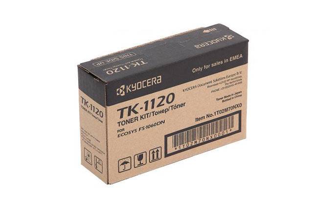 Картридж TK-1120 Kyocera FS-1060DN/1025MFP/1125MFP, 3К (O) 1T02M70NX0 — для бизнеса и офиса