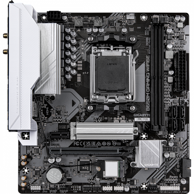 Материнская плата GIGABYTE B650M GAMING WIFI6E — для бизнеса и офиса Материнская плата GIGABYTE B650M GAMING WIFI6E — для бизнеса и офиса