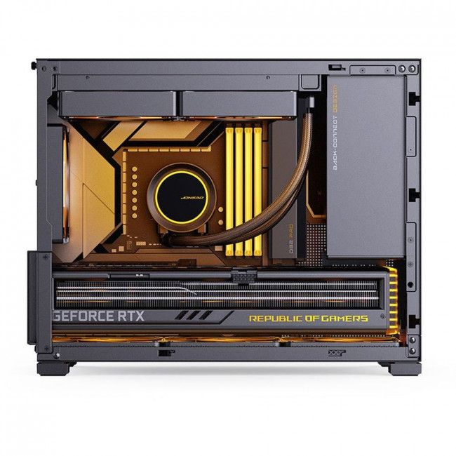 Корпус без блока питания JONSBO D32 PRO BLACK — для бизнеса и офиса