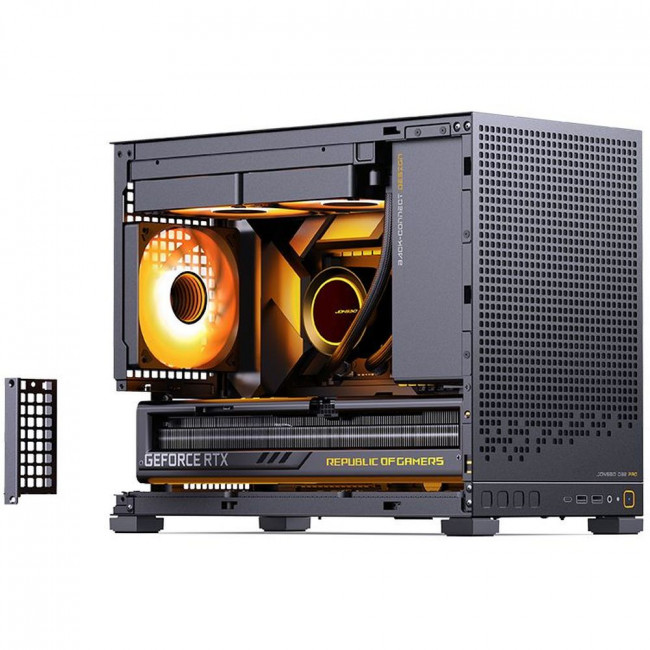Корпус без блока питания JONSBO D32 PRO BLACK — для бизнеса и офиса