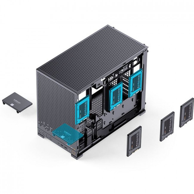 Корпус без блока питания JONSBO D32 PRO BLACK — для бизнеса и офиса