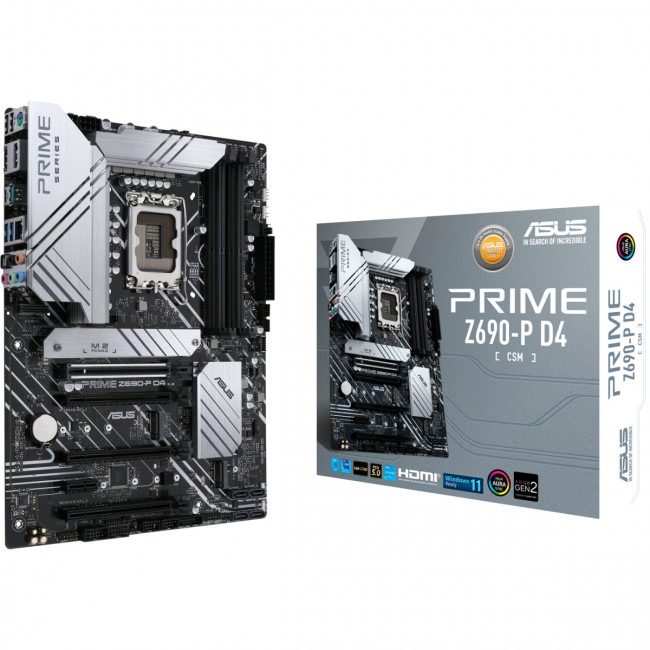 Материнская плата ASUS PRIME Z690-P D4-CSM (90MB18P0-M0EAYC) — для бизнеса и офиса