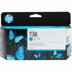 Картридж Картридж HP 738 498N5A 130-ml Cyan DesignJet Ink Cartridge