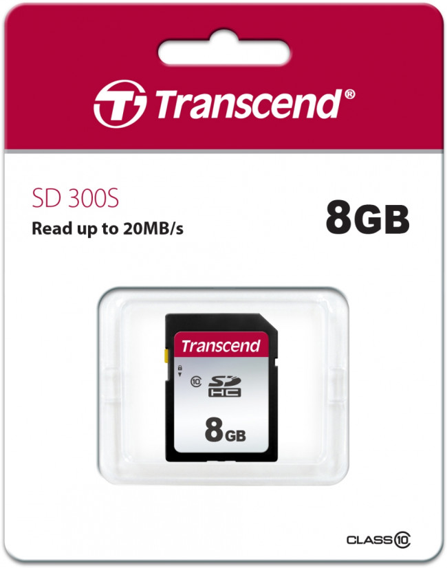 Карта памяти Transcend SDHC 300S — для бизнеса и офиса
