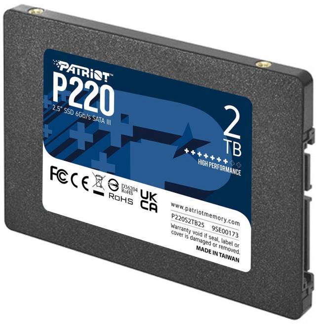 Накопитель SSD Patriot P220S2TB25 — для бизнеса и офиса