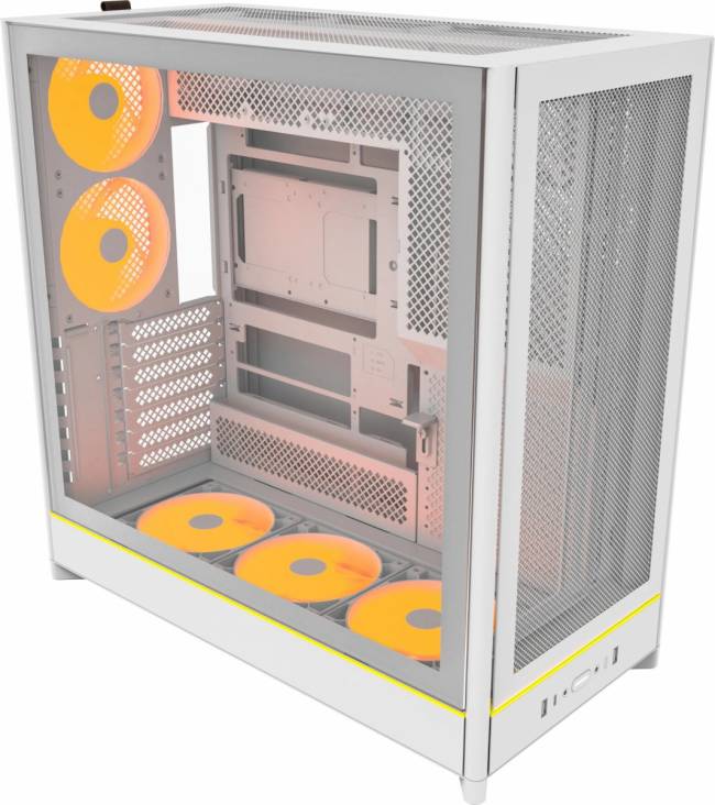 Корпус Montech HS01 PRO WHITE — для бизнеса и офиса Корпус Montech HS01 PRO WHITE — для бизнеса и офиса