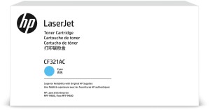 Тонер-картридж HP 653A Cyan LaserJet Contract Toner Cartridge (CF321AC)