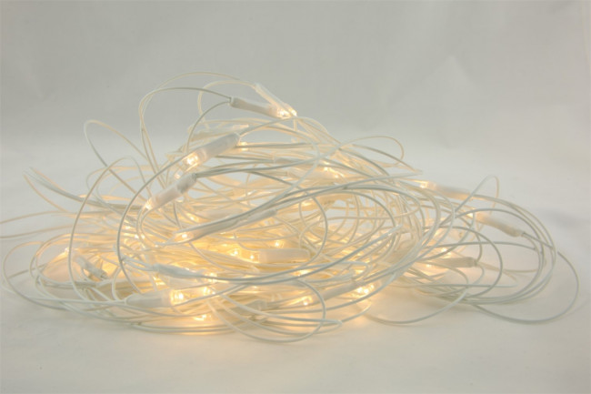 Гирлянда Гирлянда 66LED 220V, 1 режим, 2х1 м, занавес, тёплый белый