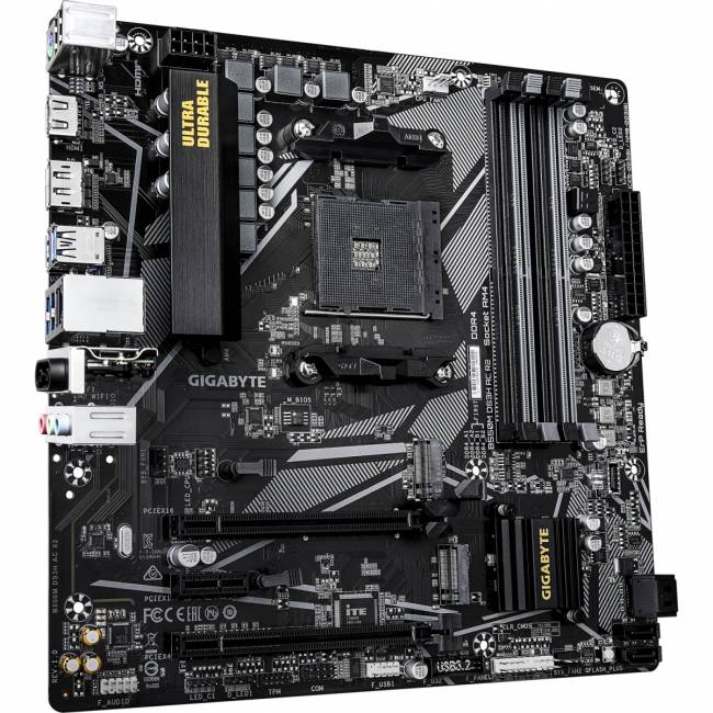 Материнская плата Gigabyte B550M DS3H AC R2 — для бизнеса и офиса