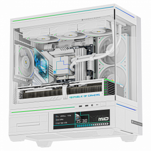 Корпус без блока питания Thermalright M10 Vision FAN4-M White