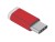 Greenconnect Переходник USB Type C на micro USB 2.0, M/F, Greenconnect, красный, GCR-UC3U2MF-Red Greenconnect USB Type C на micro USB 2.0, M/F красный