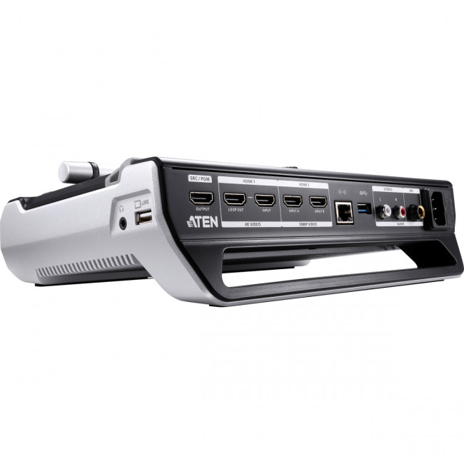 StreamLIVE™ HD Многоканальный AV-микшер 1x4K+2x1080p HDMI IN/RCA+6.3MIC ATEN StreamLIVE UC9020 — для бизнеса и офиса StreamLIVE™ HD Многоканальный AV-микшер 1x4K+2x1080p HDMI IN/RCA+6.3MIC ATEN StreamLIVE UC9020 — для бизнеса и офиса