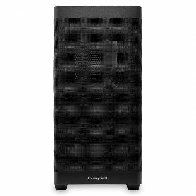 Корпус без блока питания HSPD M740-TGBK — для бизнеса и офиса