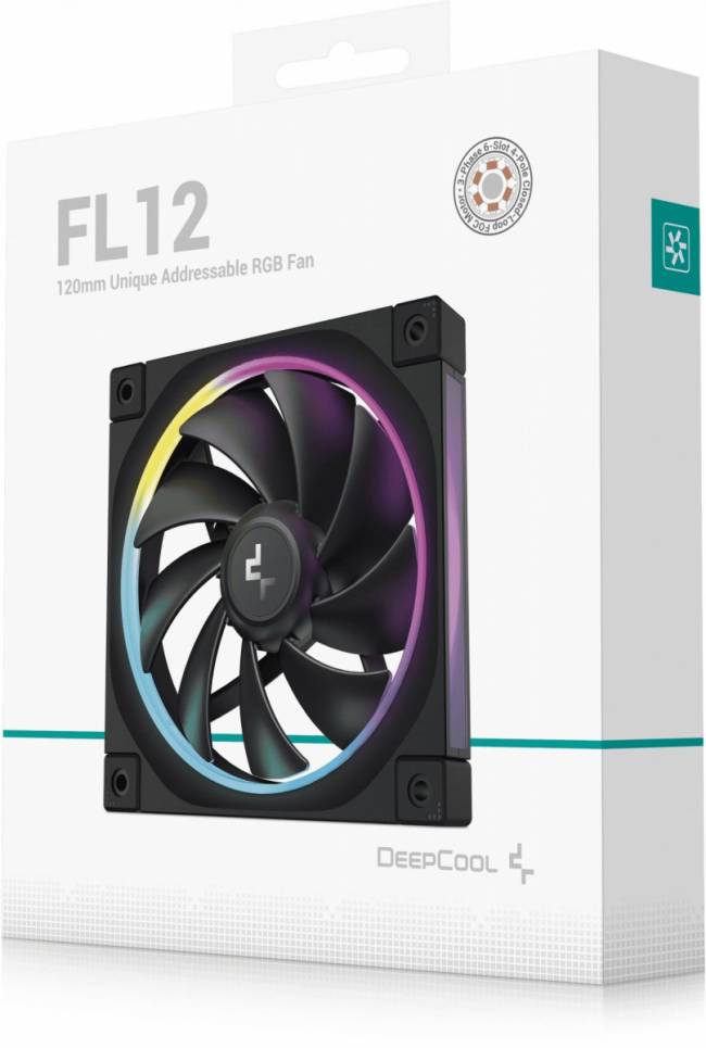 Вентилятор для корпуса Deepcool R-FL12-BKAPN1-G — для бизнеса и офиса