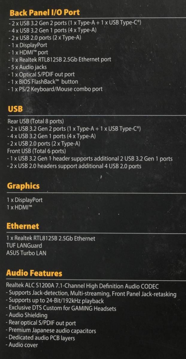 Материнская плата ASUS TUF GAMING B550M-PLUS — для бизнеса и офиса