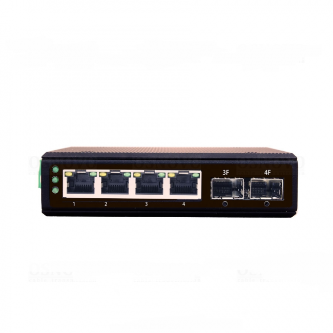 Коммутатор OSNOVO SW-80402-I(port 60W.240W) — для бизнеса и офиса