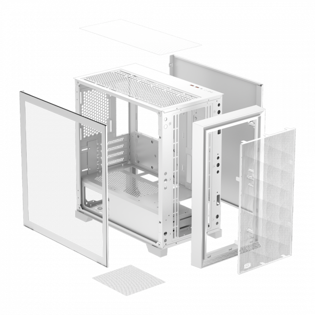 Корпус без блока питания PCCooler C3D310 WH — для бизнеса и офиса Корпус без блока питания PCCooler C3D310 WH — для бизнеса и офиса