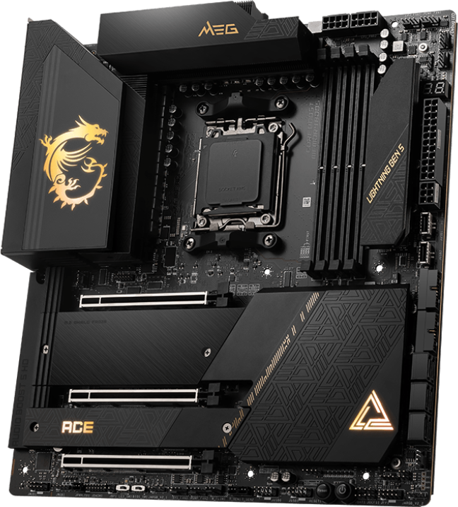Материнская плата MSI MEG X670E ACE — для бизнеса и офиса Материнская плата MSI MEG X670E ACE — для бизнеса и офиса