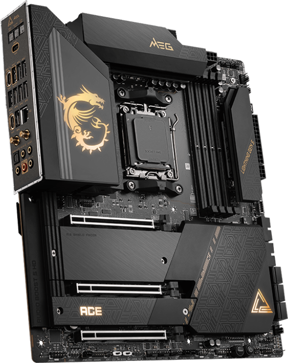 Материнская плата MSI MEG X670E ACE — для бизнеса и офиса Материнская плата MSI MEG X670E ACE — для бизнеса и офиса