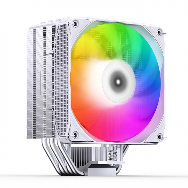 Кулер для процессора JONSBO CPU Cooler PISA A5 ARGB White — для бизнеса и офиса Кулер для процессора JONSBO CPU Cooler PISA A5 ARGB White — для бизнеса и офиса