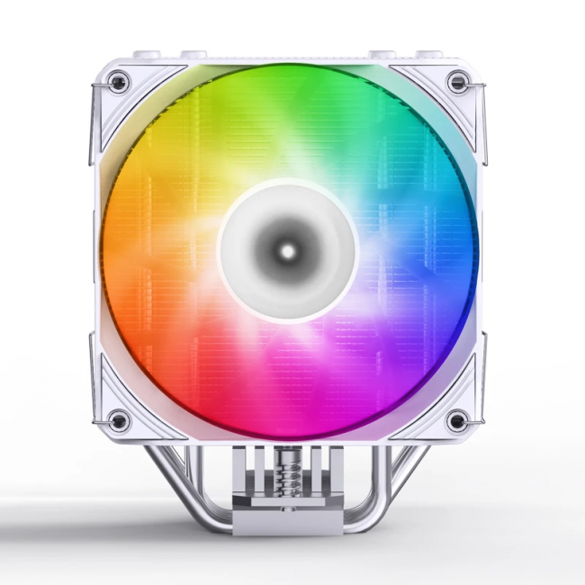 Кулер для процессора JONSBO CPU Cooler PISA A5 ARGB White — для бизнеса и офиса Кулер для процессора JONSBO CPU Cooler PISA A5 ARGB White — для бизнеса и офиса