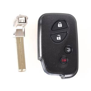 Корпус смарт ключа LEXUS 3+1 кнопки + вставка TOY48