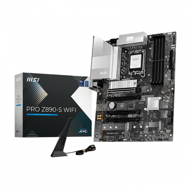 Материнская плата MSI PRO Z890-S WIFI — для бизнеса и офиса